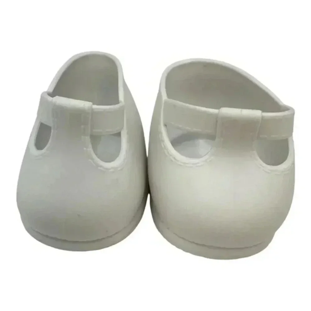 Vintage‎ Cabbage Patch Kids Doll Shoes - White - Used in Good Condition - Picture 12 of 13